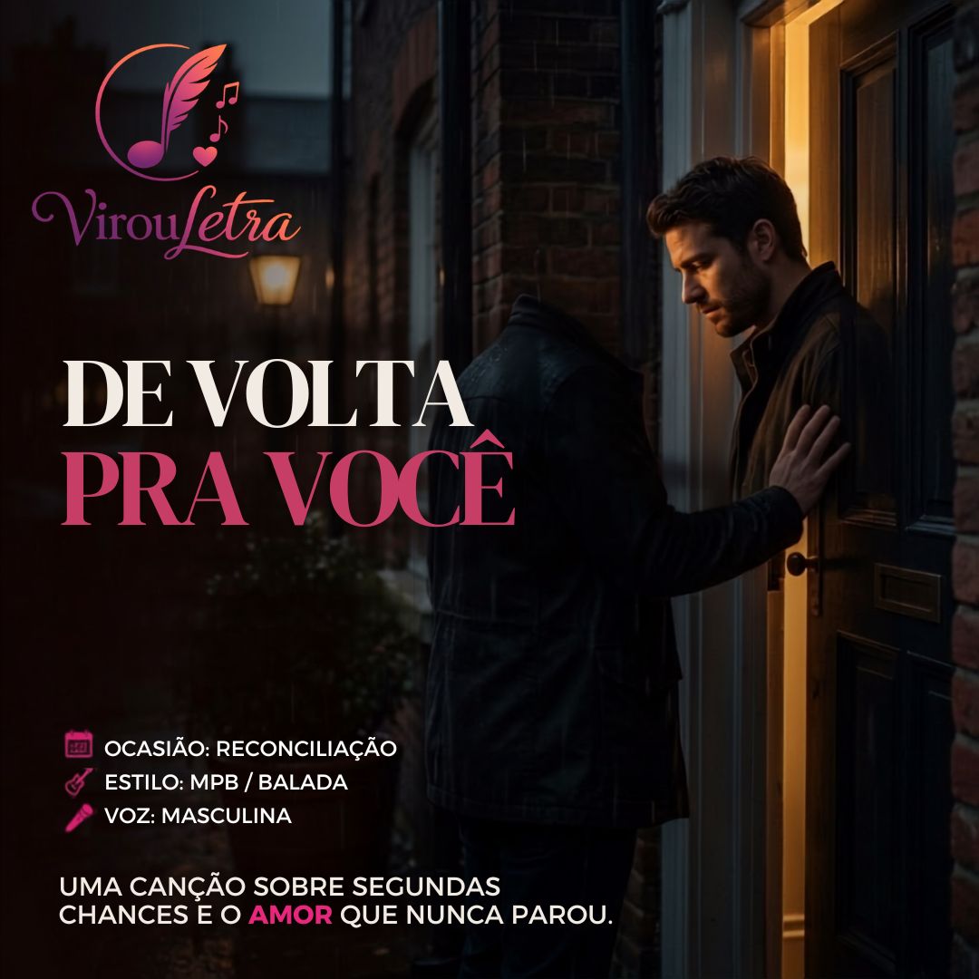 Capa — De Volta Pra Você