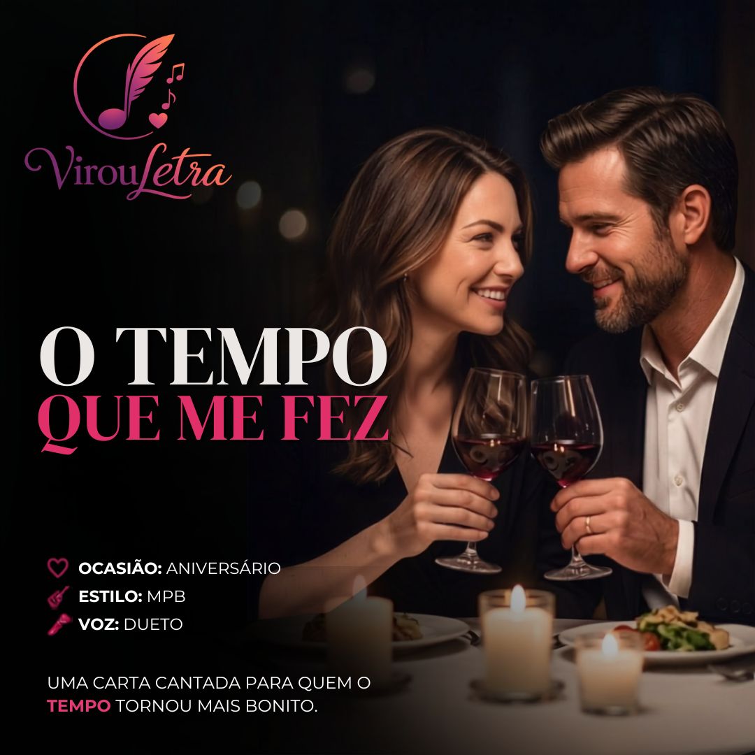 Capa — O Tempo Que Me Fez