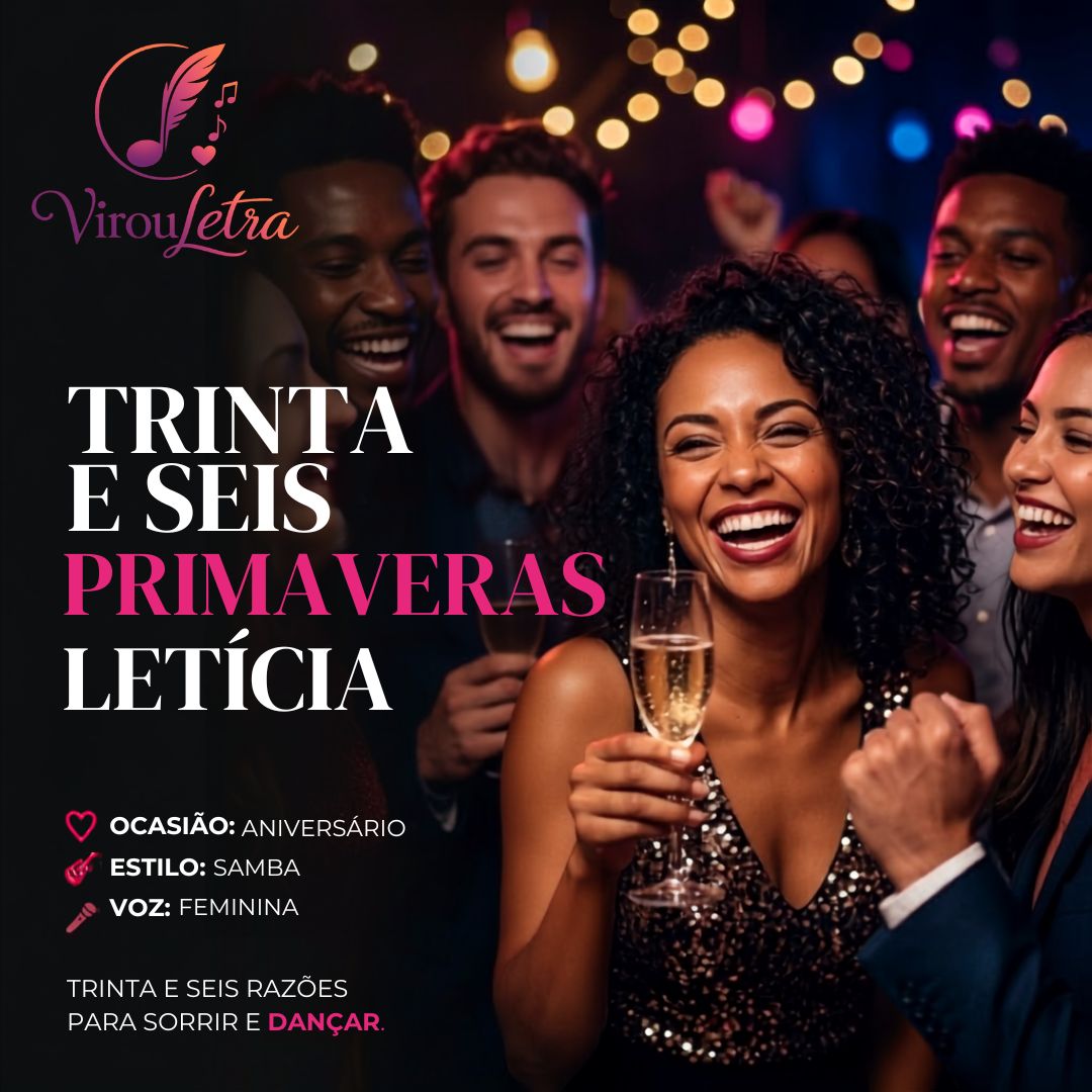 Capa — Trinta e Seis Primaveras, Letícia
